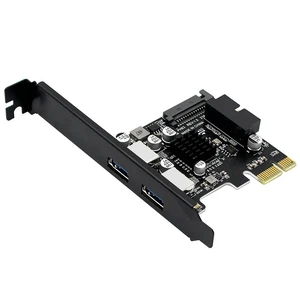 USB 3.0 PCI-E Expansion Card 5Gbps USB 3.0 PCI Express Expansion Card SATA 15Pin Power Port for / OS/Linux Desktop PC USB 3.0 PCI-E Expansion Card 5Gbps USB 3.0 PCI Express Expansion Card SATA 15Pin Power Port for / OS/Linux Desktop PC