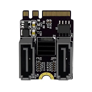 M2 To SATA3.0 Converter Card PCI-E3.0 KEY A + E M.2 To SATA JMB582 Chip for PC Servers Consumer Electronics/Device M2 To SATA3.0 Converter Card PCI-E3.0 KEY A + E M.2 To SATA JMB582 Chip for PC Servers Consumer Electronics/Device