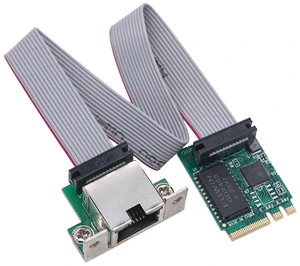 2.5G M.2 A+E To Gigabit Ethernet Card Single Port RJ45 M.2 A+E KEY Ethernet LAN Card Network Card Ethernet Network Card 2.5G M.2 A+E To Gigabit Ethernet Card Single Port RJ45 M.2 A+E KEY Ethernet LAN Card Network Card Ethernet Network Card