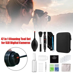47pcs Dust Cleaner Camera Cleaning Lens Pen Brush Kit Camera Cleaner Kits DSLR Lens Digital Sensor Cleaning with Brush 47pcs Dust Cleaner Camera Cleaning Lens Pen Brush Kit Camera Cleaner Kits DSLR Lens Digital Sensor Cleaning with Brush