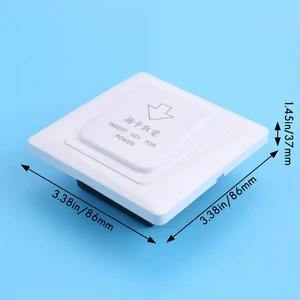 High Grade Hotel Magnetic Card Switch Energy Saving Switch Insert Key For Power With 3 Card High Grade Hotel Magnetic Card Switch Energy Saving Switch Insert Key For Power With 3 Card
