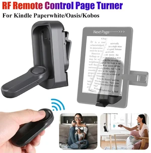 RF Remote Control Page Turner Clicker Camera Video Recording Remote Triggers for Kindle Paperwhite Oasis Kobo EReaders RF Remote Control Page Turner Clicker Camera Video Recording Remote Triggers for Kindle Paperwhite Oasis Kobo EReaders
