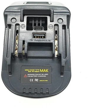 AR18MT Adapter for Makita 18V Tools for RIDGID/AEG 18V Li-ion Batteries To for Makita 18V Cordless Power Tools AR18MT Adapter for Makita 18V Tools for RIDGID/AEG 18V Li-ion Batteries To for Makita 18V Cordless Power Tools