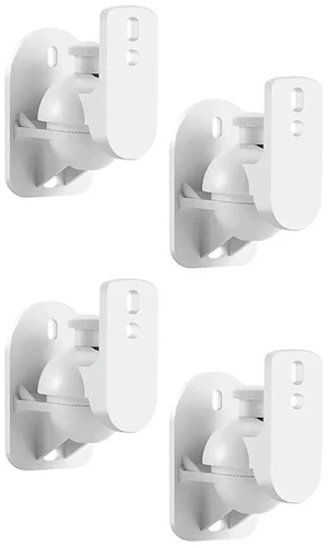 4 Pcs Adjustable Speaker Wall Brackets Adjustable Swivel And Tilt Angle Rotation Surround Sound Stand 4 Pcs Adjustable Speaker Wall Brackets Adjustable Swivel And Tilt Angle Rotation Surround Sound Stand