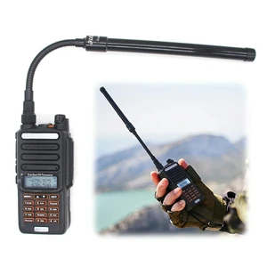 Two Way Radio Replacement Non-Rusting VHF/UHF(136-470MHz) Radio Mast 2.15dB/3.5dBi Gain for Quansheng TG-K4AT/TG-2AT Two Way Radio Replacement Non-Rusting VHF/UHF(136-470MHz) Radio Mast 2.15dB/3.5dBi Gain for Quansheng TG-K4AT/TG-2AT