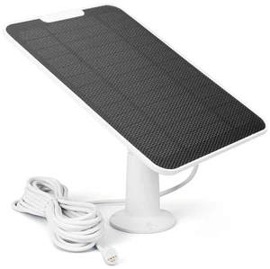Solar Cells Charger IP65 Waterproof Monocrystalline Solar Panel with Rack and Screwdriver 4W 5V Compatible with Google Nest Cam Solar Cells Charger IP65 Waterproof Monocrystalline Solar Panel with Rack and Screwdriver 4W 5V Compatible with Google Nest Cam