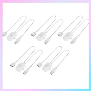 5 Pcs Infrared Motion Detector Sensor Switch DC 5V/12V/24V USB PIR For LED Light Strip ligent Body Motion Sensor White 5 Pcs Infrared Motion Detector Sensor Switch DC 5V/12V/24V USB PIR For LED Light Strip ligent Body Motion Sensor White