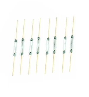 100 pcs KSK-1A Reed Switch 2x14mm Green Glass Normally Open Contact For Sensors 100% 100 pcs KSK-1A Reed Switch 2x14mm Green Glass Normally Open Contact For Sensors 100%