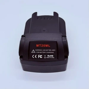 MT20ML Adapter Converter for Makita 18V Li-Ion To Use for Milwaukee 18V Cordless Power Tools Accessories MT20ML Adapter Converter for Makita 18V Li-Ion To Use for Milwaukee 18V Cordless Power Tools Accessories
