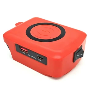 Mobile Phone Charger Fast Charger with USB & Type-C Ports Supports Tablet Charging for Craftsman 20V Batteries Mobile Phone Charger Fast Charger with USB & Type-C Ports Supports Tablet Charging for Craftsman 20V Batteries