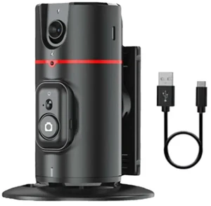 P02 360° Gimbal Stabilizer Desktop AI Automatic Tracking Gimbal With Remote For phone Stabilizer P02 360° Gimbal Stabilizer Desktop AI Automatic Tracking Gimbal With Remote For phone Stabilizer