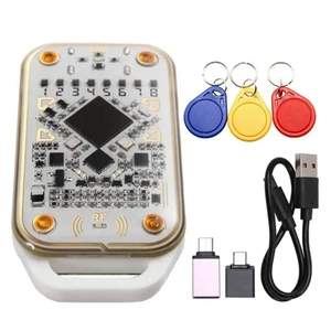 Chameleon V3.0 RFID Chip Emulator Reader+ 3XUID Keychain Read Write 125K 13.56Mhz ID IC Card Tag Copyer Cop Chameleon V3.0 RFID Chip Emulator Reader+ 3XUID Keychain Read Write 125K 13.56Mhz ID IC Card Tag Copyer Cop
