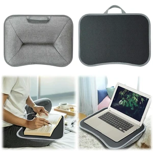 Laptop Lap Desk with Soft Pillow Cushion Multifunctional Laptop Desk Small Pillow Table for Work Game Laptop Lap Desk with Soft Pillow Cushion Multifunctional Laptop Desk Small Pillow Table for Work Game