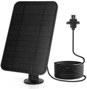4W 5V Solar Panel 360° Adjustable Mount Outdoor Camera Solar Panel 2000mAh Rechargeable for Blink Outdoor 4(4th Gen) 4W 5V Solar Panel 360° Adjustable Mount Outdoor Camera Solar Panel 2000mAh Rechargeable for Blink Outdoor 4(4th Gen)