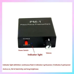 DC5V 6.35Mm Guitar Piezo Contact Pickup Preamplifiers For Guitar Violin Cello Kalimba Harps Banjo Mandolin Ukulele DC5V 6.35Mm Guitar Piezo Contact Pickup Preamplifiers For Guitar Violin Cello Kalimba Harps Banjo Mandolin Ukulele