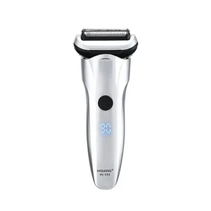 Electric Shaver Fully Waterproof Floating Trimmer for Travel Rechargeable Shaver with Digital Level Display Electric Shaver Fully Waterproof Floating Trimmer for Travel Rechargeable Shaver with Digital Level Display