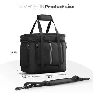 Anti-drop Carrying Case for Anker SOLIX C1000 Waterproof Case Handbag Large Capacity Carrying Bag with Shoulder Strap Anti-drop Carrying Case for Anker SOLIX C1000 Waterproof Case Handbag Large Capacity Carrying Bag with Shoulder Strap
