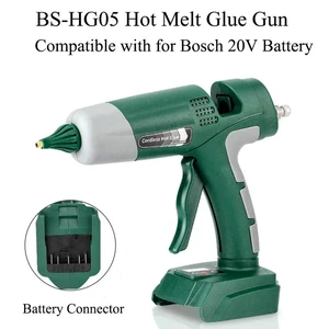 Rechargeable Glue Gun Household DIY Repair Tool Electric Hot Melt Glue Machine for Bosch 18V Li-ion with 11mm Glue Stick Rechargeable Glue Gun Household DIY Repair Tool Electric Hot Melt Glue Machine for Bosch 18V Li-ion with 11mm Glue Stick