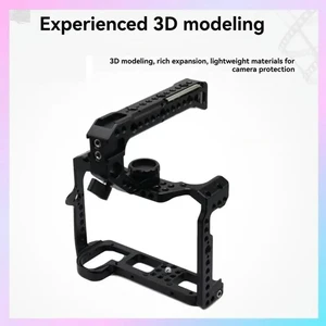 Camera Cage For Panasonic S1 S1H S1R Camera Stabilizer Protection Frame Quick Release Plate Camera Cage Camera Cage For Panasonic S1 S1H S1R Camera Stabilizer Protection Frame Quick Release Plate Camera Cage