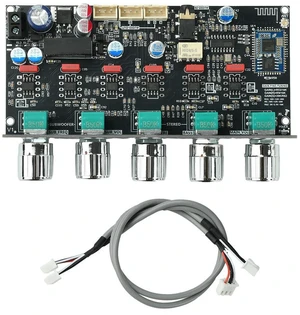 ZK-PRO2 Power Amplifier Decoding Board Fever Pre Stage Tone Board 2.1 Channel Subwoofer With High Pass BT Decode QCC3034+ES9023 ZK-PRO2 Power Amplifier Decoding Board Fever Pre Stage Tone Board 2.1 Channel Subwoofer With High Pass BT Decode QCC3034+ES9023