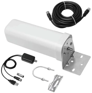 600 Miles HDTV Digital Antenna ABS Signal Amplified TV Antenna Wear Resist HD 4K Digital TV Antenna for Roof Utility Pole RV 600 Miles HDTV Digital Antenna ABS Signal Amplified TV Antenna Wear Resist HD 4K Digital TV Antenna for Roof Utility Pole RV