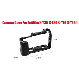 Aluminum Camera Cage For Fujifilm Fuji X-T30 X-T20 X- T10 X-T30II Protective Cage Accessories Quick Release Plate Aluminum Camera Cage For Fujifilm Fuji X-T30 X-T20 X- T10 X-T30II Protective Cage Accessories Quick Release Plate
