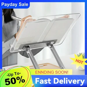 Adjustable Book Holder Hands-Free Desktop Document Support Multi-Functional for Cookbook Recipe Magazines Tablets Laptops Adjustable Book Holder Hands-Free Desktop Document Support Multi-Functional for Cookbook Recipe Magazines Tablets Laptops