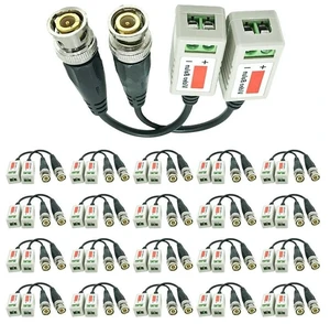50Pairs (100Pcs) UTP Video Balun Twisted CCTV Balun Passive s BNC Cable Cat5 50Pairs (100Pcs) UTP Video Balun Twisted CCTV Balun Passive s BNC Cable Cat5