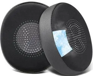 Cooling Ear Cushions for Jabra Evolve2 65, Elite 45h - Black | Earpads for Evolve2 65(UC/MS), Evolve2 40(UC/MS/USB), Elite 45h On-ear Headphones Cooling Ear Cushions for Jabra Evolve2 65, Elite 45h - Black | Earpads for Evolve2 65(UC/MS), Evolve2 40(UC/MS/USB), Elite 45h On-ear Headphones