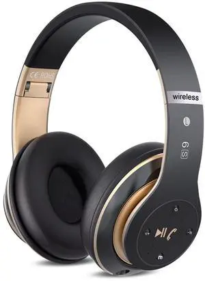 6S Bluetooth Headphones Over-Ear, Hi-Fi Stereo Foldable Wireless Stereo Headsets Earbuds with Built-in Mic, Volume Control, FM for iPhone/Samsung/iPad/PC (Blue) 6S Bluetooth Headphones Over-Ear, Hi-Fi Stereo Foldable Wireless Stereo Headsets Earbuds with Built-in Mic, Volume Control, FM for iPhone/Samsung/iPad/PC (Blue)