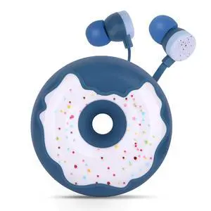 Donut Earbuds for Kids, Cute Earbud & in-Ear Headphones Wired Gift for School Girls and Boys with Microphone and Lovely Earphones Storage Case Donut Earbuds for Kids, Cute Earbud & in-Ear Headphones Wired Gift for School Girls and Boys with Microphone and Lovely Earphones Storage Case