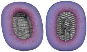 mesh Fabric earpads for airpods max Ear Cushions,Compatible with airpods max Ear Pads(2024 Version),Noise Cancelling, Breathable,Magnetic mounting, not Falling Off (Gradient Purple) mesh Fabric earpads for airpods max Ear Cushions,Compatible with airpods max Ear Pads(2024 Version),Noise Cancelling, Breathable,Magnetic mounting, not Falling Off (Gradient Purple)
