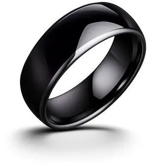 Rewritable RFID Ring 125kHz T5577 for Access-Control (Black, 10) Rewritable RFID Ring 125kHz T5577 for Access-Control (Black, 10)