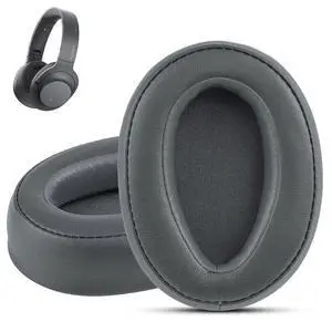 Replacement Earpads for Sony WH-H900N h.Ear on 2 & Sony MDR-100ABN Headphones, Sony Headphone Cushions Compatible with Sony 900N, Sony WH H900N earpads with Soft Foam Leather(Grey) Replacement Earpads for Sony WH-H900N h.Ear on 2 & Sony MDR-100ABN Headphones, Sony Headphone Cushions Compatible with Sony 900N, Sony WH H900N earpads with Soft Foam Leather(Grey)