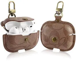 for AirPods Pro 3 Case, Leather Cute Full Body Shockproof Protective Cover for AirPods Pro 3nd Generation Case for Women Men, Drop Protection (C) for AirPods Pro 3 Case, Leather Cute Full Body Shockproof Protective Cover for AirPods Pro 3nd Generation Case for Women Men, Drop Protection (C)