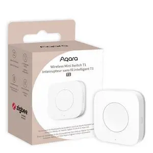 Zigbee 3.0 Wireless Mini Switch T1, Smart Button Requires Hub | Versatile 3-Way Control Button for Smart Home Devices, Compatible with Apple Homekit, Works with IFTTT(OTA Update Support) Zigbee 3.0 Wireless Mini Switch T1, Smart Button Requires Hub | Versatile 3-Way Control Button for Smart Home Devices, Compatible with Apple Homekit, Works with IFTTT(OTA Update Support)