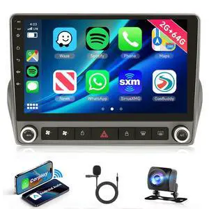 2G+64G Android 13 Car Stereo for Chevrolet Camaro 2008-2015 with Wireless Carplay Android Auto, 9" Touch Screen Car Radio Support GPS/WiFi/Bluetooth/FM/Voice Control/SWC/Backup Camera 2G+64G Android 13 Car Stereo for Chevrolet Camaro 2008-2015 with Wireless Carplay Android Auto, 9" Touch Screen Car Radio Support GPS/WiFi/Bluetooth/FM/Voice Control/SWC/Backup Camera