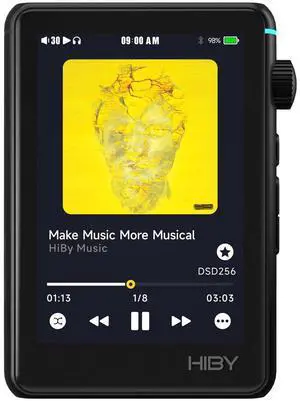Music R3 II 2025 Portable HiFi MP3 Player, Native DSD256 MQA 16X, Hi-Res Certified, Bluetooth 5.1 WiFi, Tidal Qobuz, 3.5mm & 4.4mm 340mW, USB-C, 3.2" Touchscreen, 2TB TF Card Support Music R3 II 2025 Portable HiFi MP3 Player, Native DSD256 MQA 16X, Hi-Res Certified, Bluetooth 5.1 WiFi, Tidal Qobuz, 3.5mm & 4.4mm 340mW, USB-C, 3.2" Touchscreen, 2TB TF Card Support