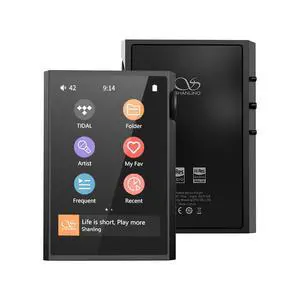 M1 Plus M1Plus Music Player Portable DAP with Bluetooth 5.2 | LDAC/Wifi/DLNA/Airplay/Tidal streaming, 3.2inch Mini Lossless DSD Hi-Res Support Up to 2TB Micro SD (Black) M1 Plus M1Plus Music Player Portable DAP with Bluetooth 5.2 | LDAC/Wifi/DLNA/Airplay/Tidal streaming, 3.2inch Mini Lossless DSD Hi-Res Support Up to 2TB Micro SD (Black)