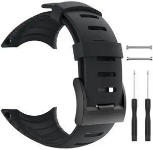 Suunto Core Strap, Rubber Replacement Watch Band for Suunto Core SS014993000 Suunto Core Strap, Rubber Replacement Watch Band for Suunto Core SS014993000