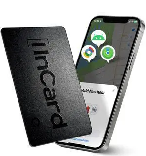 Wallet Tracker Card for Both Googles Find Hub and Apple Find My, 5 Years Battery Life Ultra-Thin Android Tracker Card, IP68 Waterproof Wallet Finder for Passport, Purse,Gags,1 Pack Wallet Tracker Card for Both Googles Find Hub and Apple Find My, 5 Years Battery Life Ultra-Thin Android Tracker Card, IP68 Waterproof Wallet Finder for Passport, Purse,Gags,1 Pack