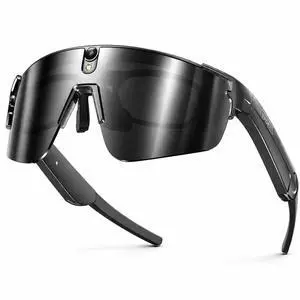 AI Smart Glasses with Camera, 4K Photo Capture & HD Video Recording, Sport 8MP POV Camera Glasses for Cycling, 6-Axis EIS Stabilization, AI Voice Assistant, Translation, Men Women AI Smart Glasses with Camera, 4K Photo Capture & HD Video Recording, Sport 8MP POV Camera Glasses for Cycling, 6-Axis EIS Stabilization, AI Voice Assistant, Translation, Men Women