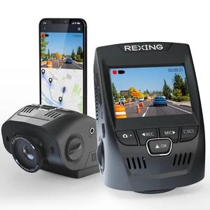 V1-4K Ultra HD GPS Dash Cam 2.4 LCD, Wi-Fi, 170° Wide Angle, G-Sensor, WDR, Loop Recording, Supercapacitor, Mobile App, CPL Filter, Supports 256GB V1-4K Ultra HD GPS Dash Cam 2.4 LCD, Wi-Fi, 170° Wide Angle, G-Sensor, WDR, Loop Recording, Supercapacitor, Mobile App, CPL Filter, Supports 256GB