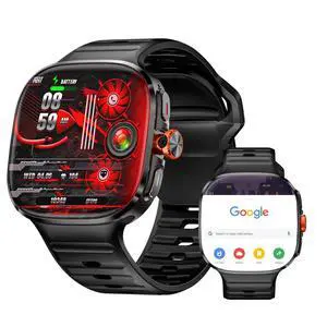 4G SIM Card Android Smart Watch, 2.16'' AMOLED Large Screen 3GB+32GB Smartwatch for Men Women with Rotating Camera WiFi GPS, 1150mAh Fitness Activity Tracker Watch (Black) 4G SIM Card Android Smart Watch, 2.16'' AMOLED Large Screen 3GB+32GB Smartwatch for Men Women with Rotating Camera WiFi GPS, 1150mAh Fitness Activity Tracker Watch (Black)