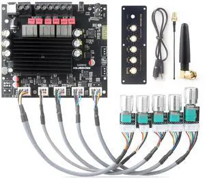 100W+100W+200W Power Amplifier Board, TPA3221 Chip with BluetoothAUX and USB Inputs, 2.1 Channel Audio Power Amplifier (S200HS-W) 100W+100W+200W Power Amplifier Board, TPA3221 Chip with BluetoothAUX and USB Inputs, 2.1 Channel Audio Power Amplifier (S200HS-W)