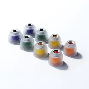 Tangzu Tang Sancai Noble Earbud Tips,Stainless Steel IEM Ear Plugs | Replaceable Liquid Silicone Eartips,4 Pairs for in Ear Earphones, XS/S/M/L- Each Size Tangzu Tang Sancai Noble Earbud Tips,Stainless Steel IEM Ear Plugs | Replaceable Liquid Silicone Eartips,4 Pairs for in Ear Earphones, XS/S/M/L- Each Size