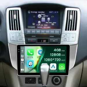 4+128G 9" Car Radio for Lexus RX300 RX330 RX350 RX400H 2004-2009 | Touch Screen Car Stereo Wireless CarPlay Android Auto, 5GHz WiFi, Bluetooth 5.0, EQ, DSP, GPS Navigation, 1280 * 720, SWC 4+128G 9" Car Radio for Lexus RX300 RX330 RX350 RX400H 2004-2009 | Touch Screen Car Stereo Wireless CarPlay Android Auto, 5GHz WiFi, Bluetooth 5.0, EQ, DSP, GPS Navigation, 1280 * 720, SWC