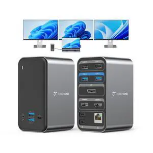 Laptop Docking Station 3 Monitors with 2 HDMI/DP,100W Power Supply | USB C Docking Station with 7 USB-C/A,Ethernet,PD 3.0,Compatible for Thunderbolt 4/3 Windows/Dell/HP/Lenovo/Thinkpad Laptop Laptop Docking Station 3 Monitors with 2 HDMI/DP,100W Power Supply | USB C Docking Station with 7 USB-C/A,Ethernet,PD 3.0,Compatible for Thunderbolt 4/3 Windows/Dell/HP/Lenovo/Thinkpad Laptop