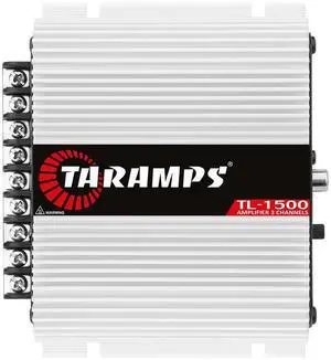 TL 1500 2 Ohms 3 Channels 390 Watts Class D Full Range Amplifier, silver TL 1500 2 Ohms 3 Channels 390 Watts Class D Full Range Amplifier, silver