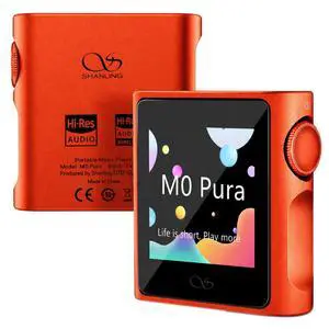 M0 Pura Hi-Fi MP3 Player, Dual CS43131 DAC, 250mW@32 Balanced Output, LDAC Bluetooth 5.0, USB DAC/AMP, Supports 2TB, 1.54" Touch Screen, Hi-Res Audio Player (Orange) M0 Pura Hi-Fi MP3 Player, Dual CS43131 DAC, 250mW@32 Balanced Output, LDAC Bluetooth 5.0, USB DAC/AMP, Supports 2TB, 1.54" Touch Screen, Hi-Res Audio Player (Orange)